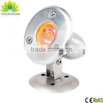 12V/24V 1w led swimming pool underwater light