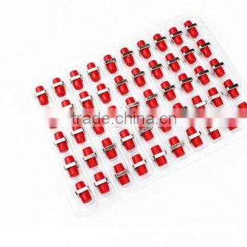 Singlemode Simplex FC Square Type Fiber Optic Adapter /optical fc Adapter