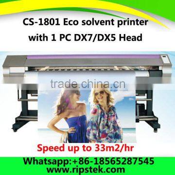 Factory agency Supply6 feet 1.8M DX5/dx7 head eco solvent printer Directly