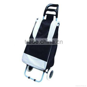 Laundry cart with polyester bag