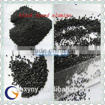 black fused aluminaBlack aluminum oxide (black fused alumina) grit and powder