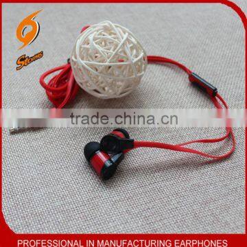 Colorful Earphones For Mobile,Flat Cable Earphone. photo-3