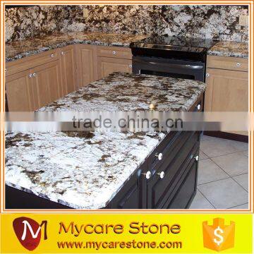 Well polished kitchen room design install countertop