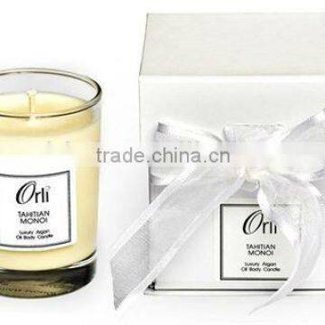 Tahitian Monoi Oil Body Candle Soy Massage Candle