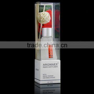 Aromaex 40ml PVC box glass bottle fragrance diffuser rose