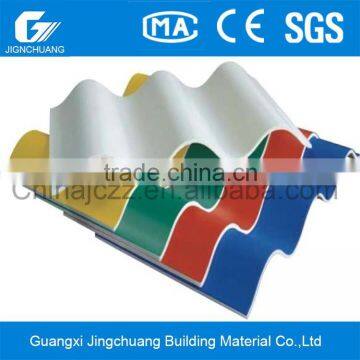 two layers PVC roof tile royal design