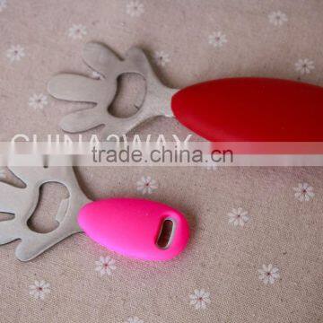 Custom wine silicone bottel opener