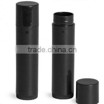 lip balm manufacturers black plastic lip balm tube