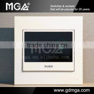 MGA A9 LED Doorbell Push Switch With "Do Not Disturb"+"Make Up Room" indicator