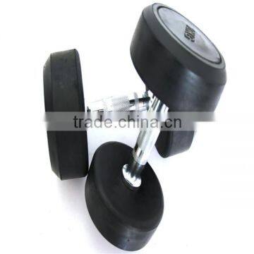 new design rubber dumbbell weight lifting equipment for sale