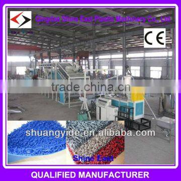 PVC Foam backing mat machine / coil mat production line/double color coil mat making machine