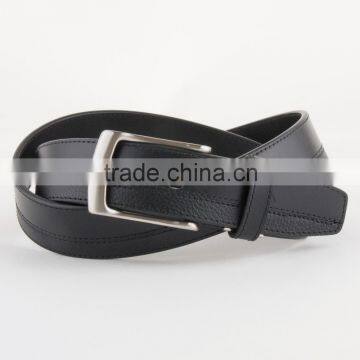 Luxury Men Genuine Leather Pin Alloy Buckle Belt Dress Brand Wide Waistband Bel photo-2