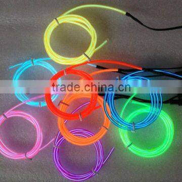 best-selling 2.3mm el wire waterproof, can cut into any meters