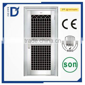 2016 new type Alibaba hot sale security steel door best price durable stainless steel door