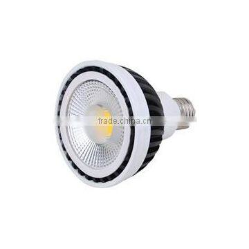 ce aluminum e27 220v 110v 15w 20w 24w optional cob spotlight led par38 with 100lm/w