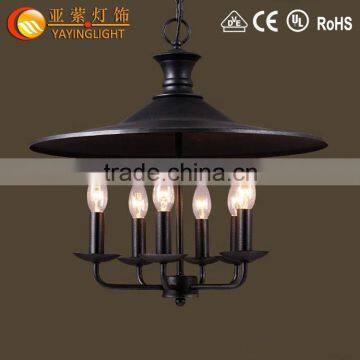 Antique candle iron chandelier,modern chandelier for home