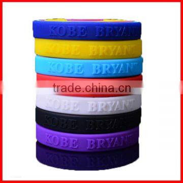 Custom Embossed Silicone Wristband/silicone Wristband