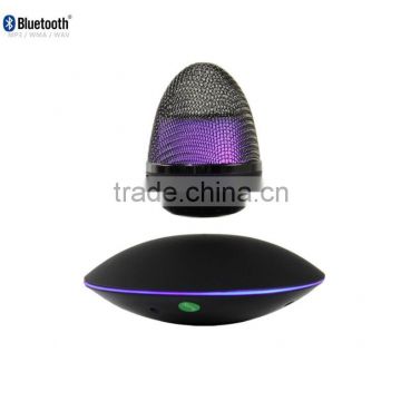 Bluetooth speaker floating and rotating in the mid air bluetooth speaker/tumbler shape bluetooth speaker