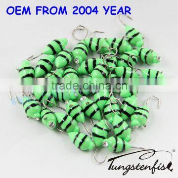 Painted Tear Drop Ice Jig Tungsten Ice Fishing Jigs