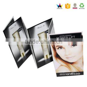 Profession folder cosmetics brochure