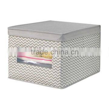 Most popular closet organizer foldable storage Box with window