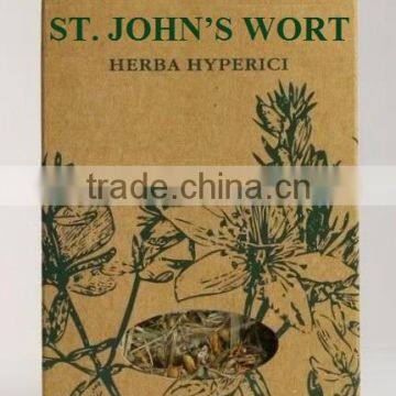 St. John's Wort Herb, Natural Product, Loose and Packaged. Private Label Available. Made in EU