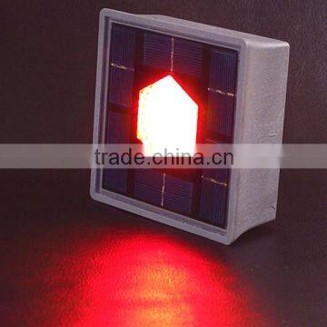 Super resistance ground mounted garden pavement inground led solar brick