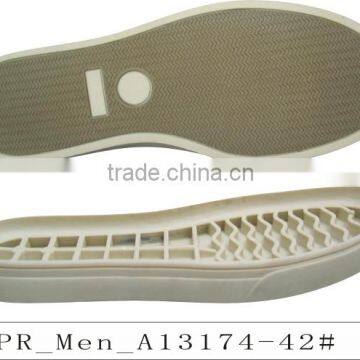 TPR Sole For Men's Casual Shoes and Flat Casual Shoes