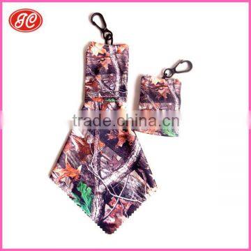 Foldable Microfiber Cleaning Cloth With Plastic Hook