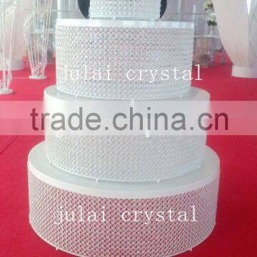 Crystal wedding cake stand/Decorative crystals cake stand/Wedding cake stand