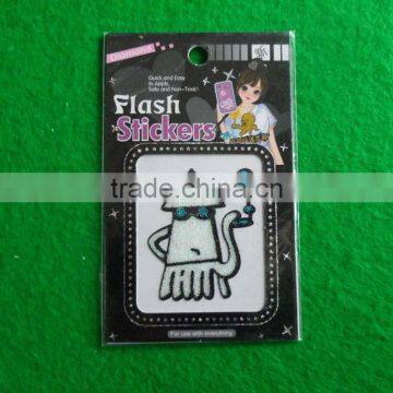 New design phone DIY decoration flash jewelry sticker