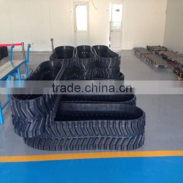 rubber tracked 450*73.5*LINKS NUMBER, High Quality Rubber track,