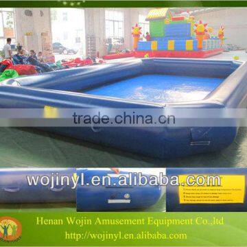 Custom any color and size big rectangular Inflatable pool for kids