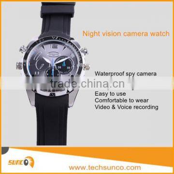 1080P Night Vision hidden cam mini watch dv camera watch