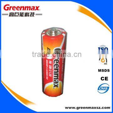 Dry Cell Battery R6 AA 1.5V UM-3 Cells Battery