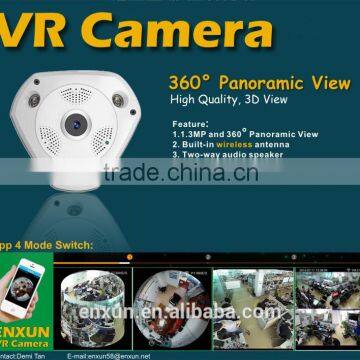 360 Degree VR Panoramic Camera with Fish-eye lens