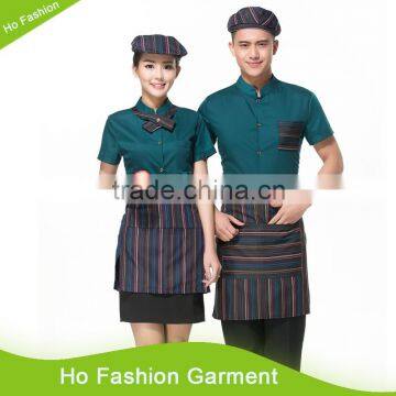 Top Quality hot sell stylish hotel uniform reception