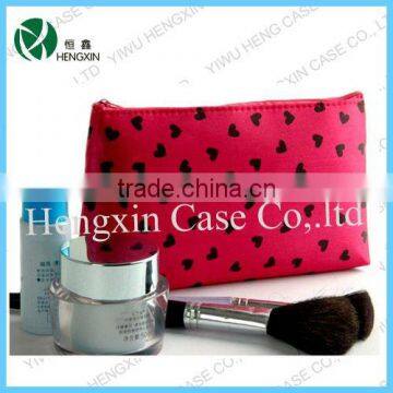 flower cosmetic bag mini cosmetic bag polyester makeup bag