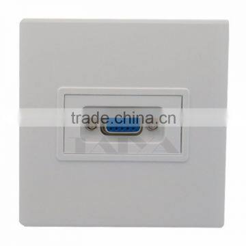 VGA female to female wall plate