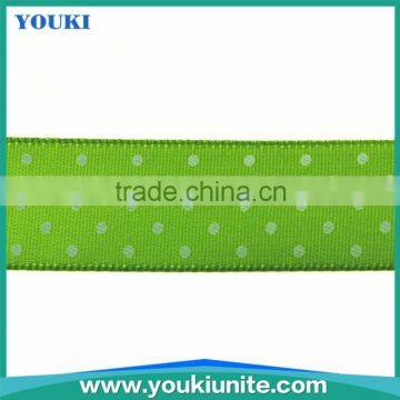 green printed ribbon