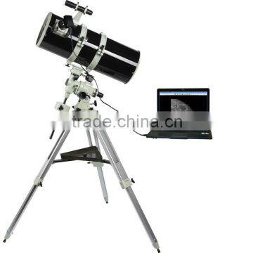 TEM350-203F8EQ 0.35MP USB digital equatorial Newtonian reflective telescope