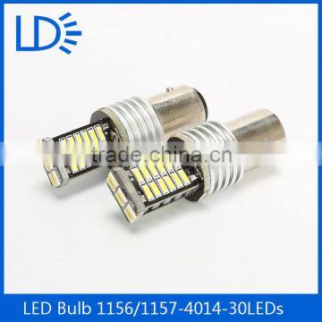 Factory Price 1156 1157 4014 smd 30 leds Car Led Bulb