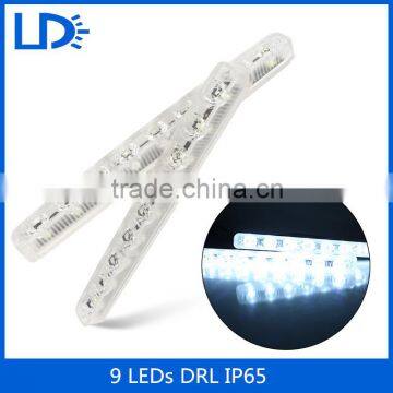 Car accessories auto drl 18smd 5730 9w led daytime running light