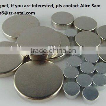 Disk Magnets for Microwave Communication