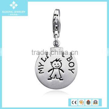 SilverJewelry Catalog My Little Boy Charm in Sterling Silver