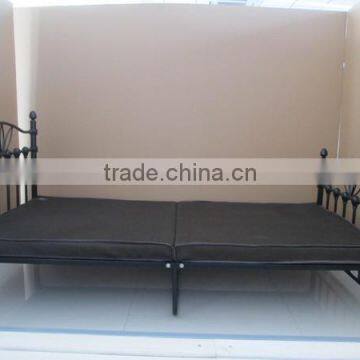 modern fashion queen size iron bed