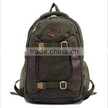 Stylish Men Women Canvas Backpack For Laptop Bags Notebook School Bag Swiss PC Gear 14"