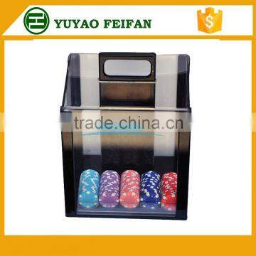 colorful and high quality clay custom poker chip sets with sticker