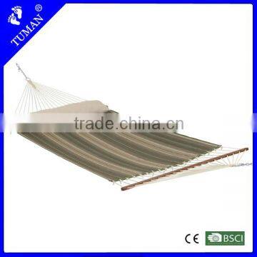 Outdoor Furniture Double Multi Striped Hammock