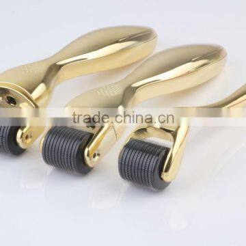 2015 Newest Golden Body Roller Micro Needle Titanium Derma Roller On Big Sales - L008 photo-3